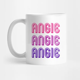 Angie - Retro Minimal Line Pattern Mug